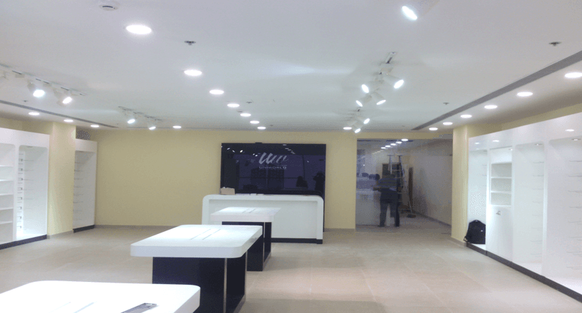 Commercial Showroom — Wide View