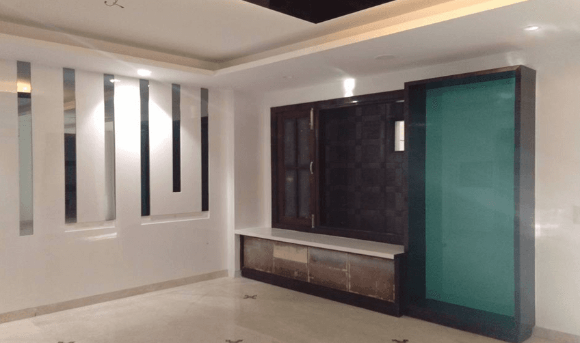 Dark Feature Wall Residence
